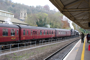 The Bath and Bristol Christmas Markets steam excursion